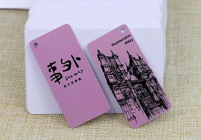 Hole and Slot Punch on the ID cards